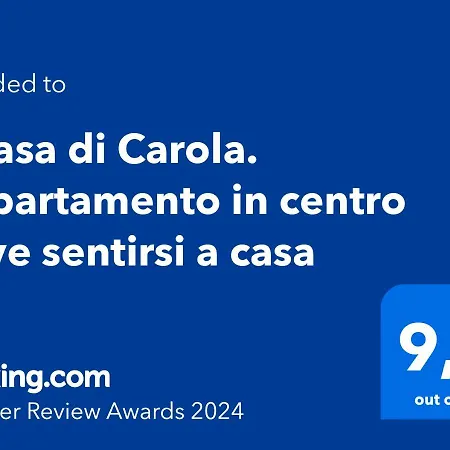 A Casa Di Carola. In Centro Dove Sentirsi A Casa アパート *
